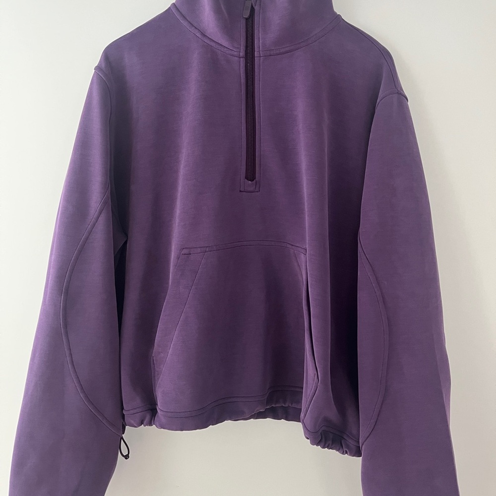 lululemon athletica Purple Cowl Neck Sweater